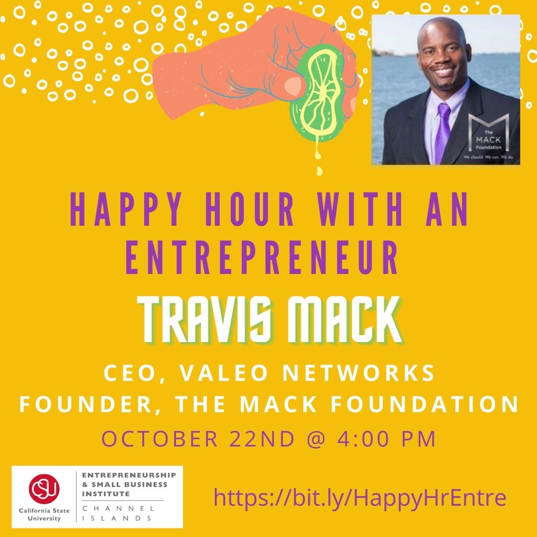 Happy Hour with an Entrepreneur: Travis Mack